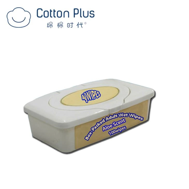 باکس گیلے مسح 100pcs پیک پیک